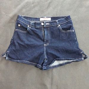 Paris Blues junior size 11 Dark Jean Shorts